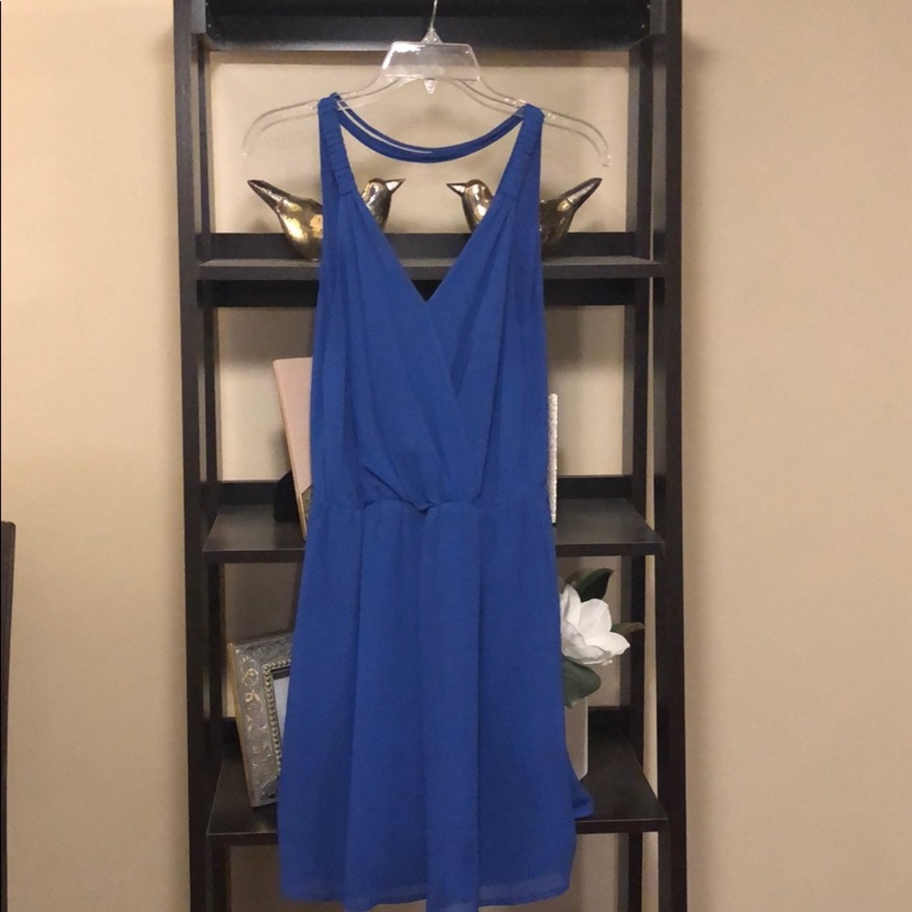 Fun blue summer dress!